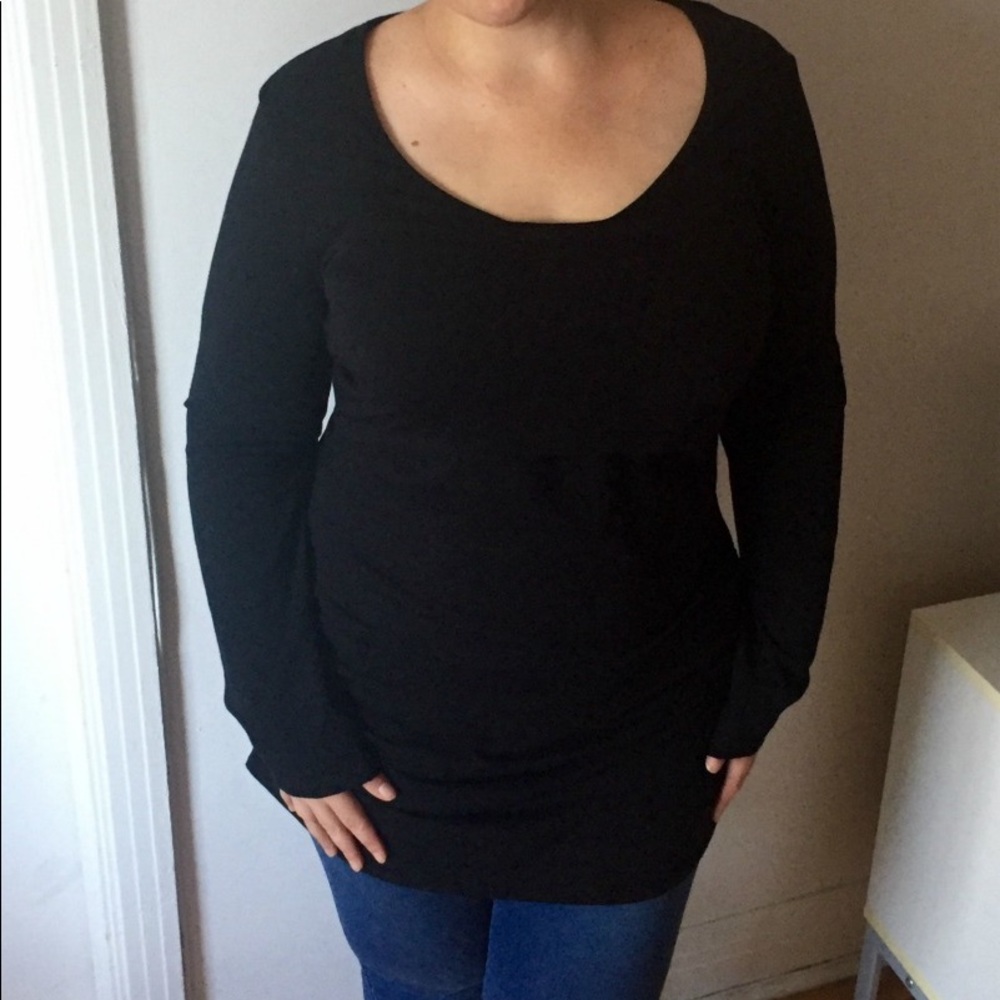 Momzelle Long Nursing and Maternity Tunic